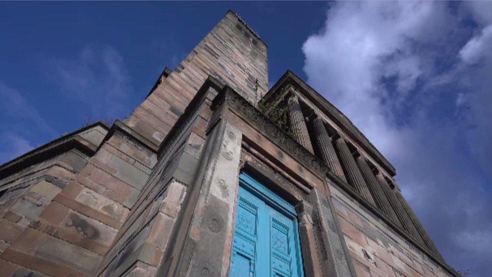 Caledonia road church in the Gorbals