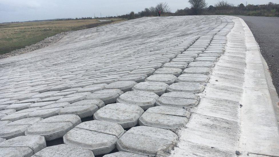 Stolford sea defences