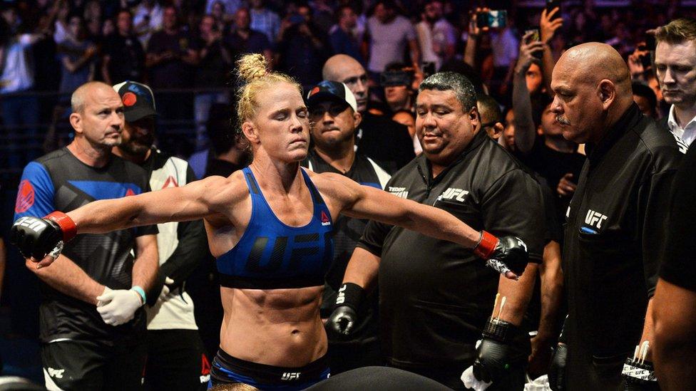 Holly Holm in Singapore