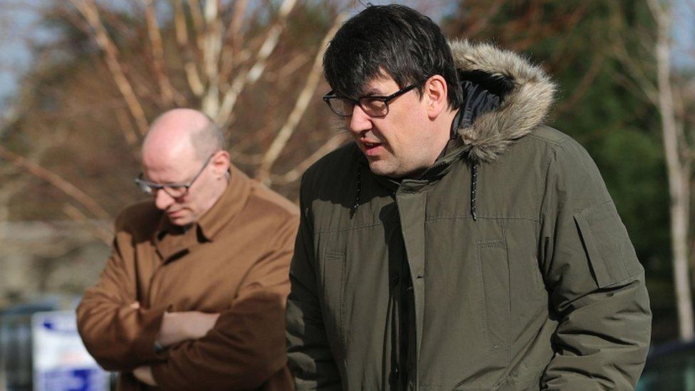 Arthur Matthews and Graham Linehan