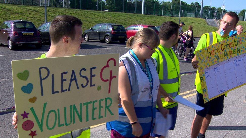 Falcons organised Queen's parkrun