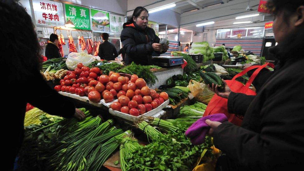 Market in China