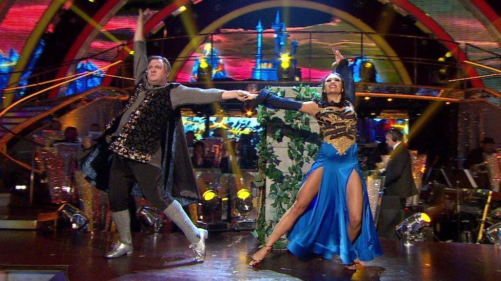 Ed Balls performing the Paso Doble