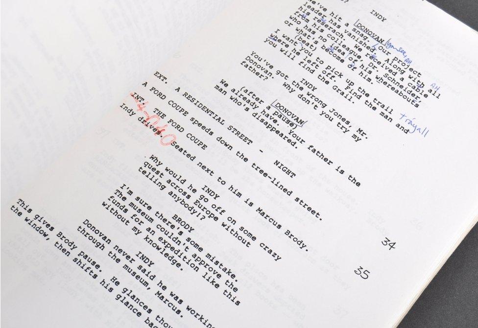 Indiana Jones And The Last Crusade script