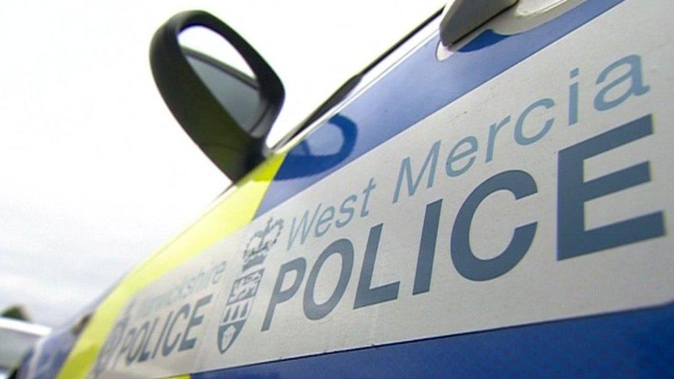 West Mercia Police car