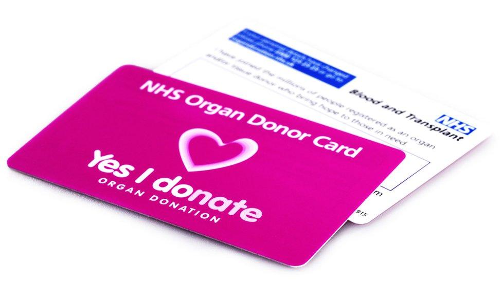 Donor card