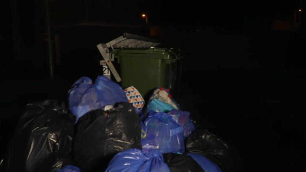 Rubbish on the Wildmill estate