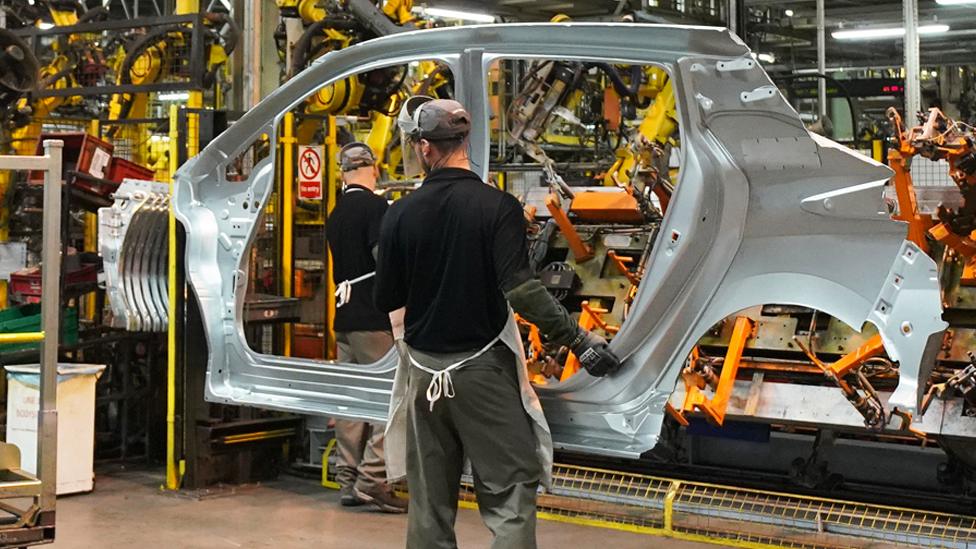 Car worker at Nissan Sunderland