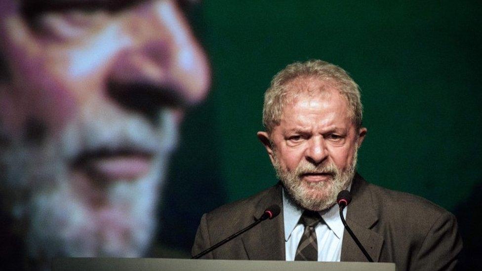 Brazil"s former president (2003-2011) Luiz Inacio Lula da Silva in Rio de Janeiro, Brazil on October 4, 2016