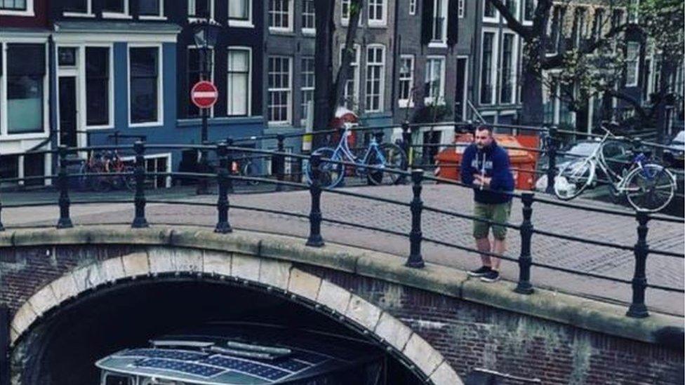 Mr Rankine in Amsterdam