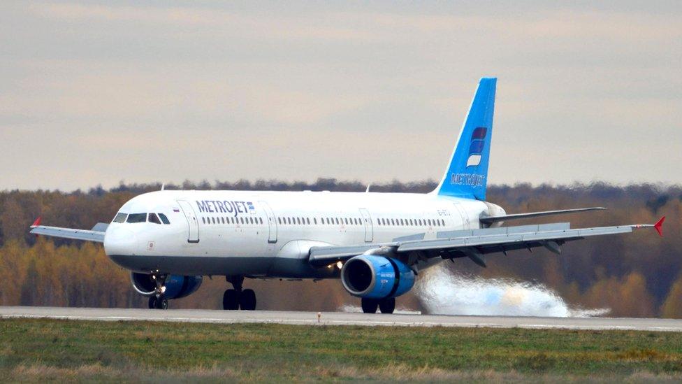 Kogalymavia Airbus A321 with tail number of EI-ETJ at Moscow's Domodedovo international airport (20 October 2015)