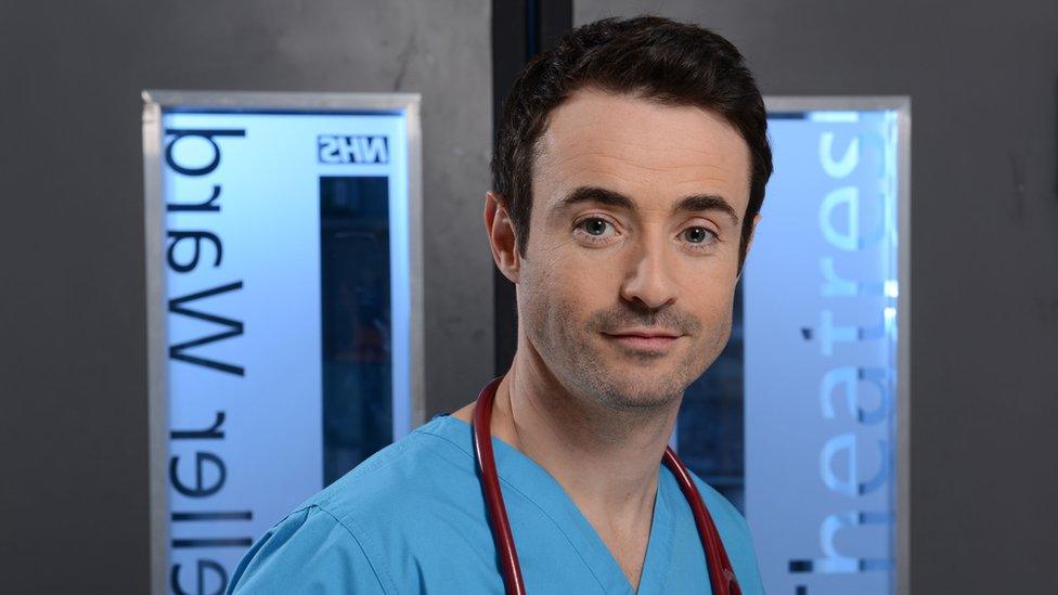 Joe Mc Fadden as Raffaello Di Luca on Holby City