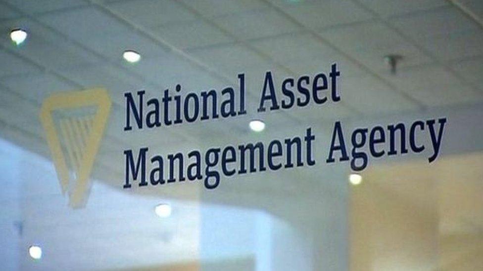 A sign that reads: National Asset Management Agency