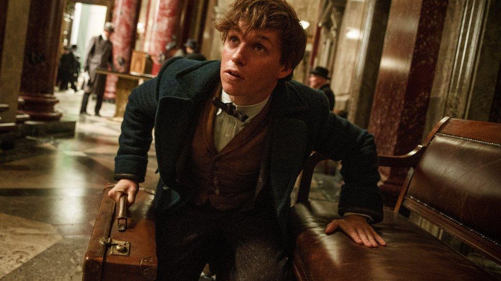 Eddie Redmayne in Fantastic Beasts and Where to Find Them