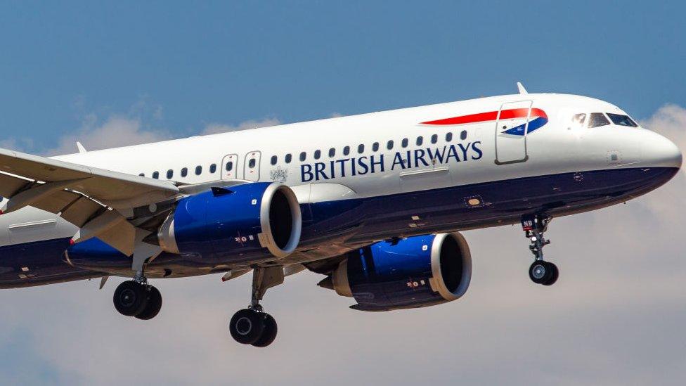 British Airways plane