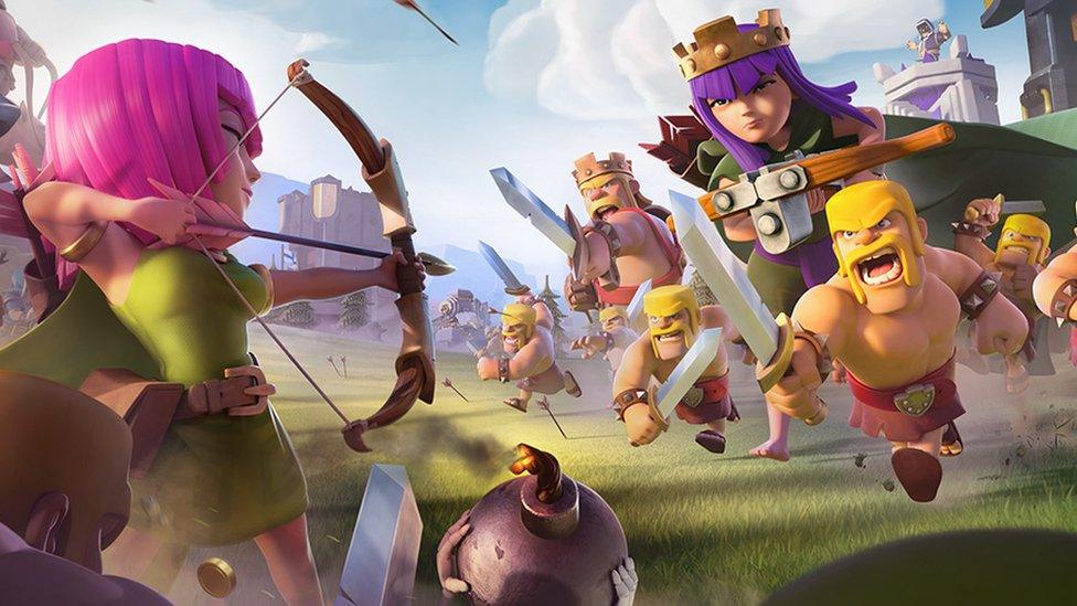 Clash of clans banner