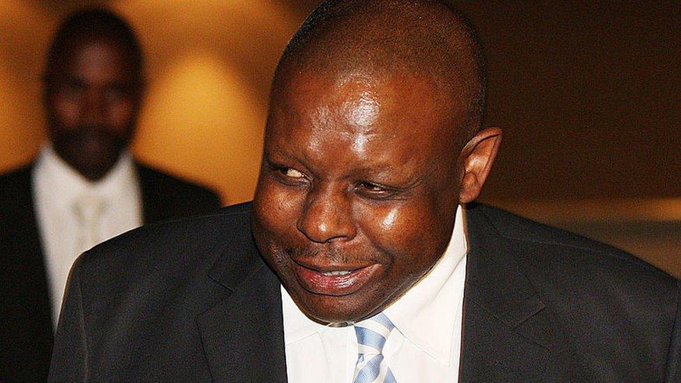 John Hlophe attends the interview of the constitutional court judges at the Walter Sisulu Hall in Kliptown, Soweto on September 20, 2009