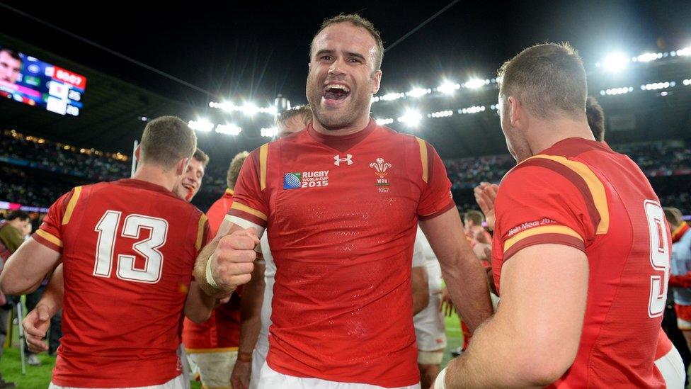 Wales centre Jamie Roberts