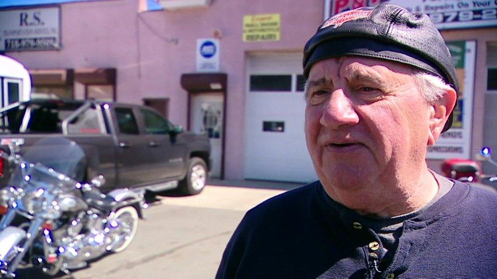 Pete Schiro of Staten Island, Donald Trump supporter