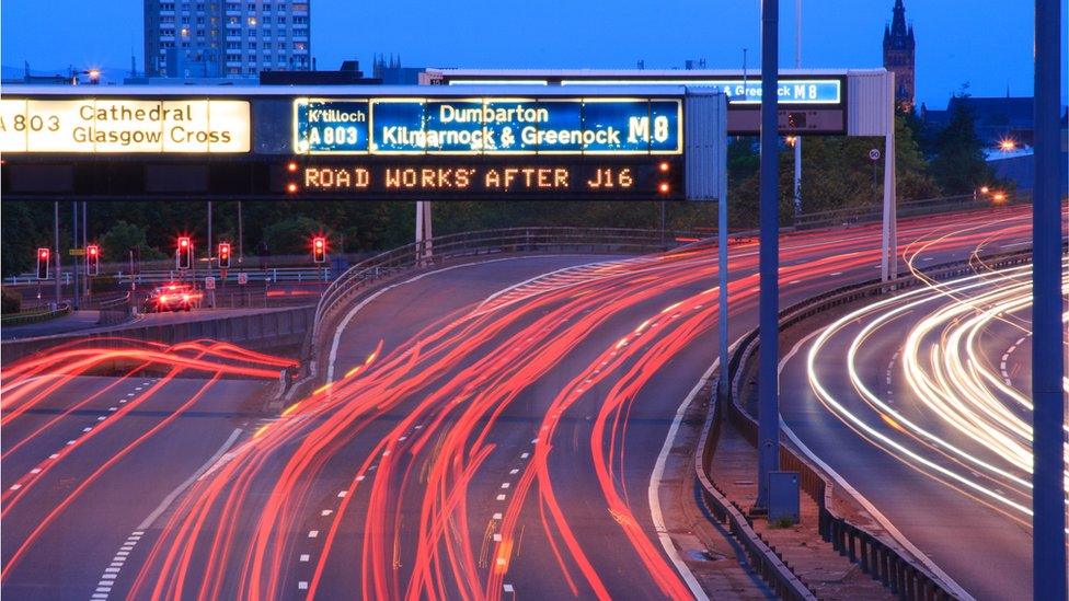 Traffic in Glasgow