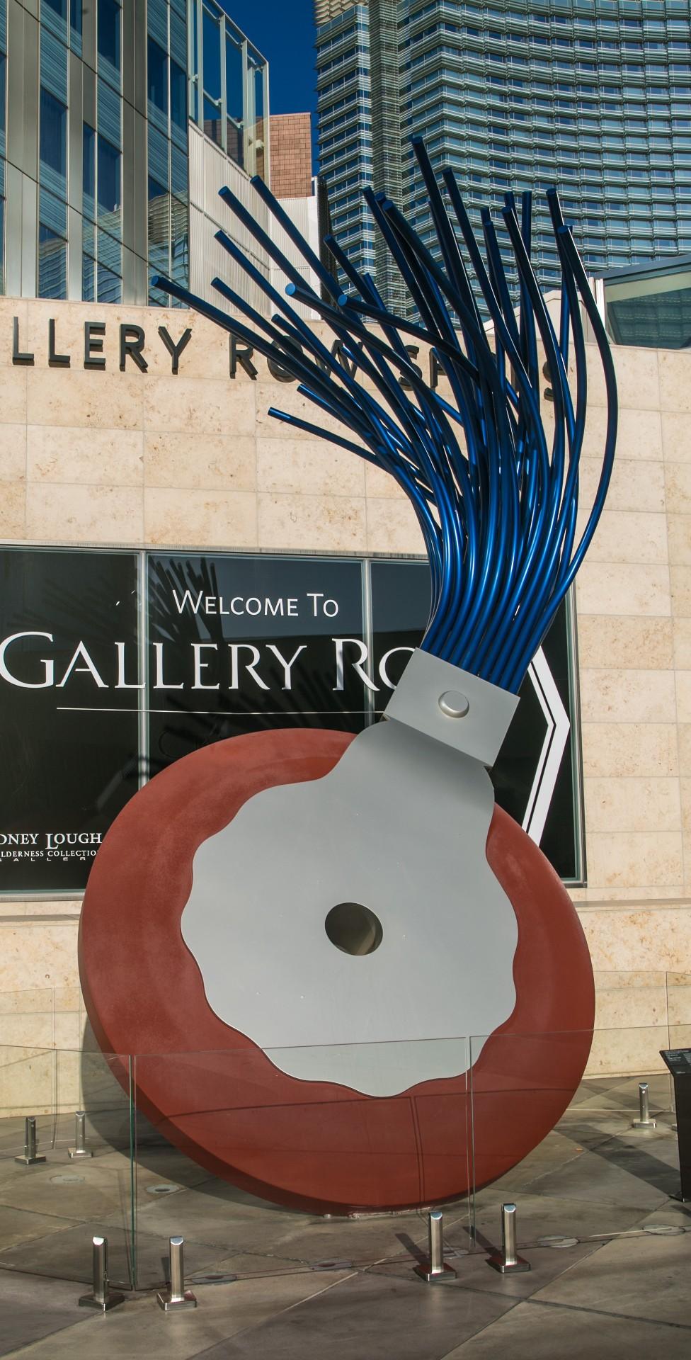 The Typewriter Eraser sculpture in Las Vegas