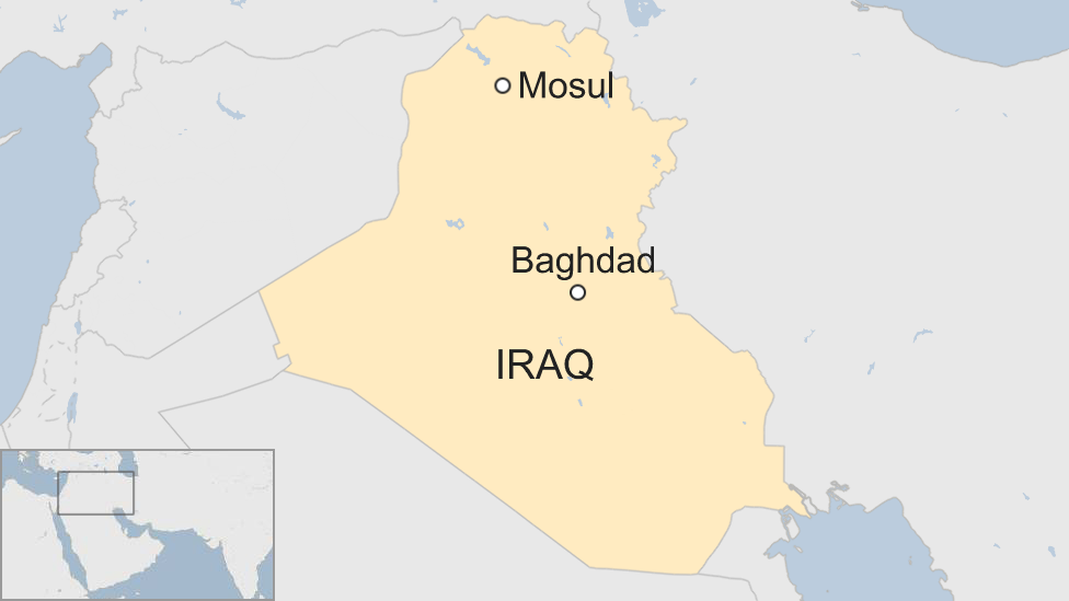 Map of Iraq