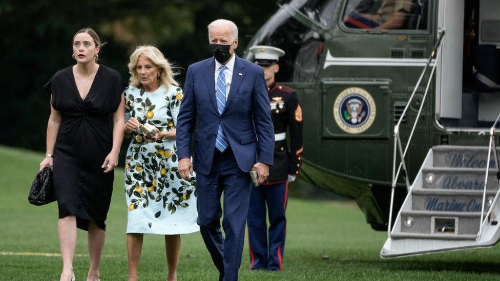 Naomi Biden, Jill Biden and Joe Biden