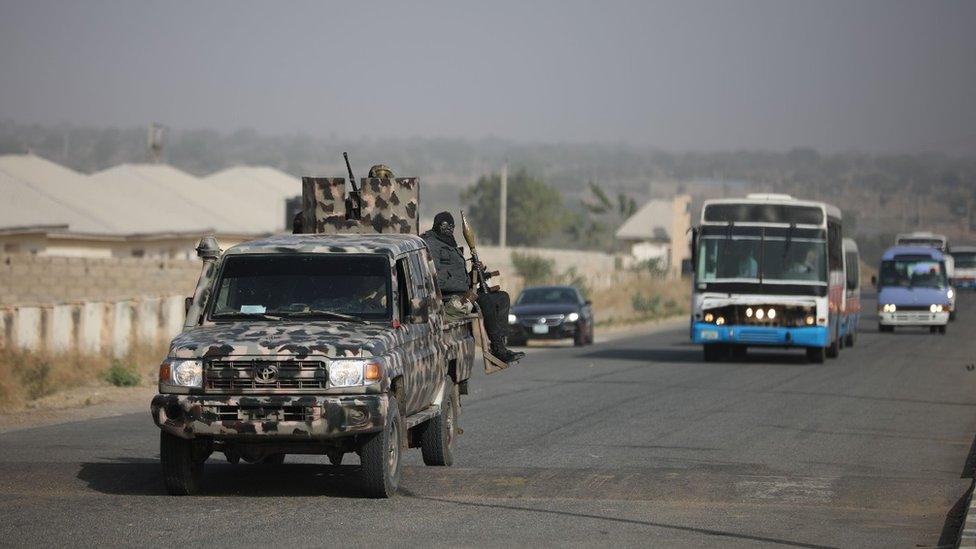 The rescued boys being returned to Katsina