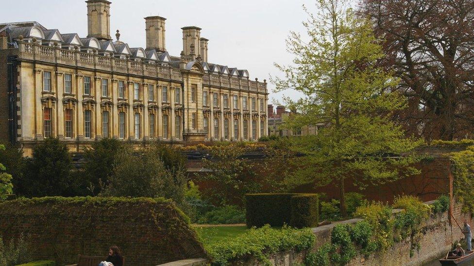 Clare College in Cambridge