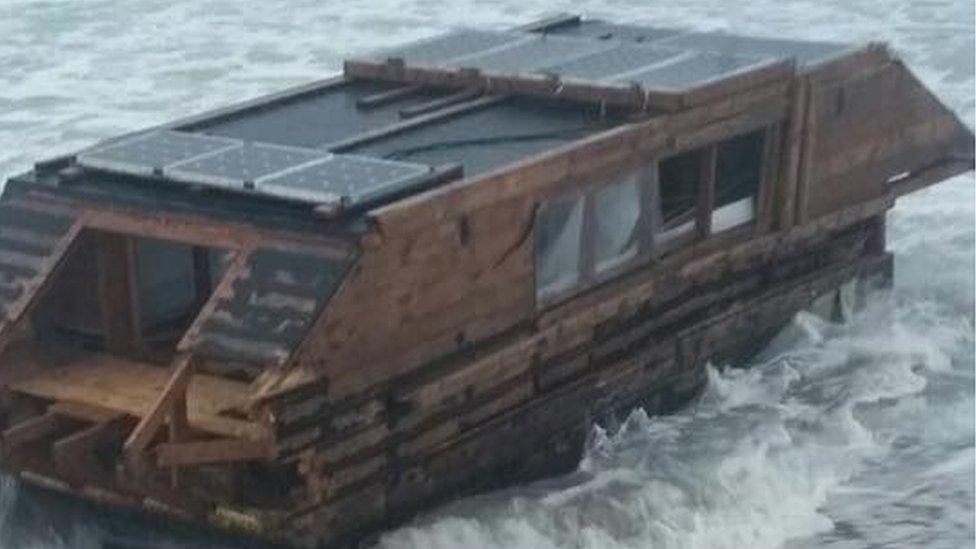 boat on the shore