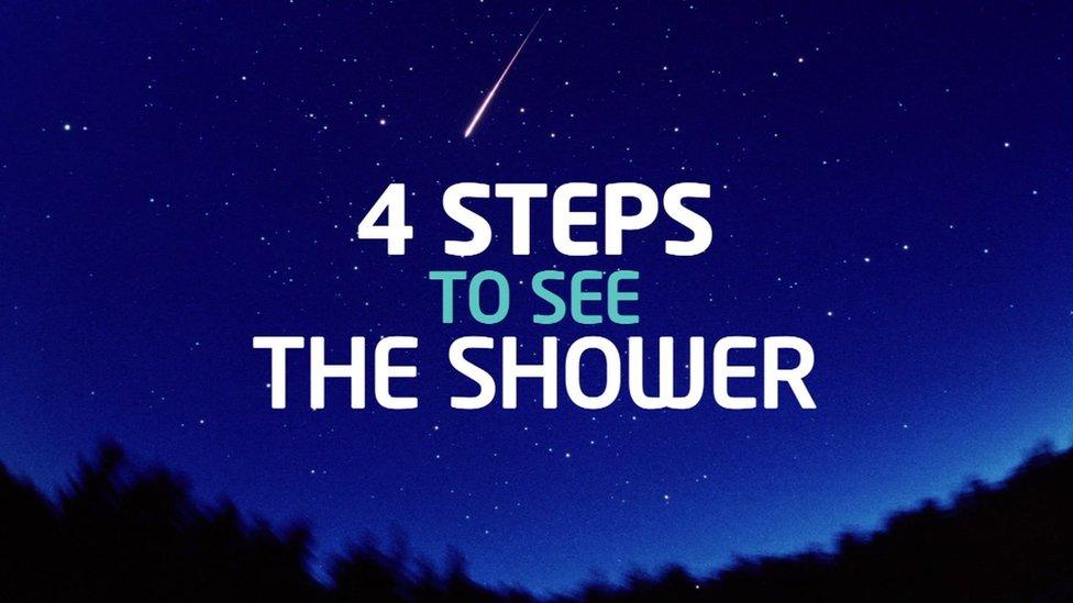 4 Steps to see the shower