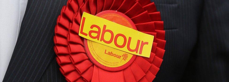 Labour rosette