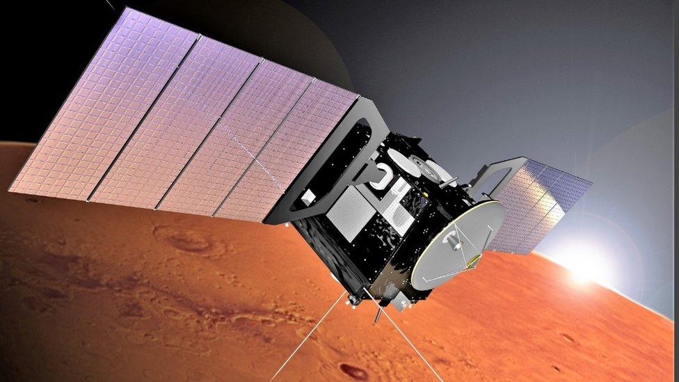 The Beagle 2 Lander on the mars express