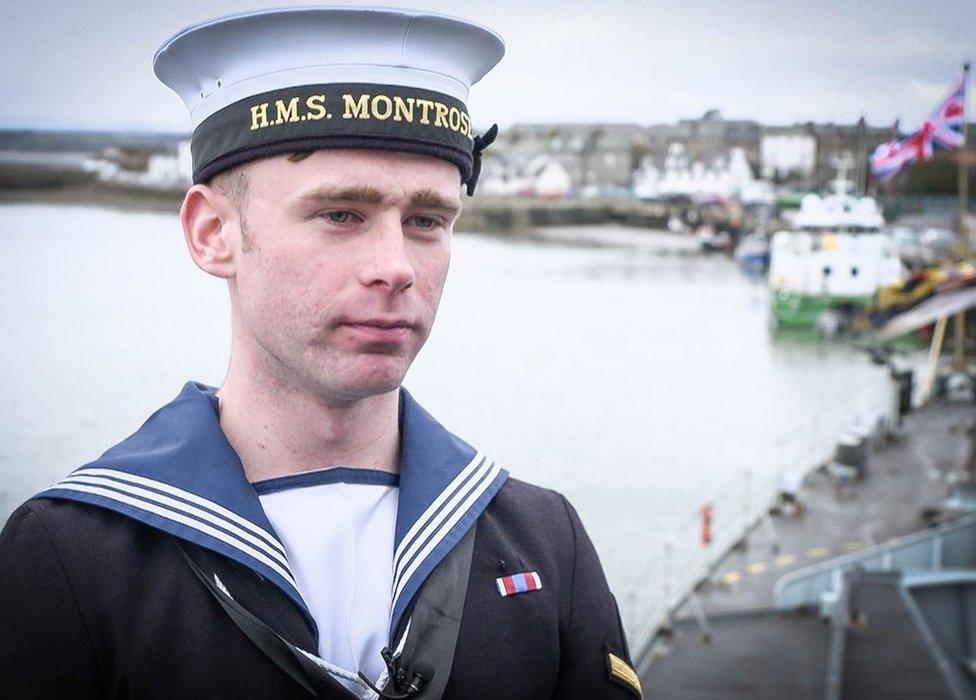 Leading Seaman Paul Linford, HMS Montrose