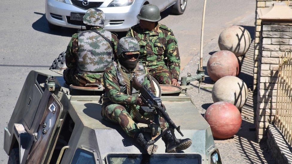 Army in Lesotho