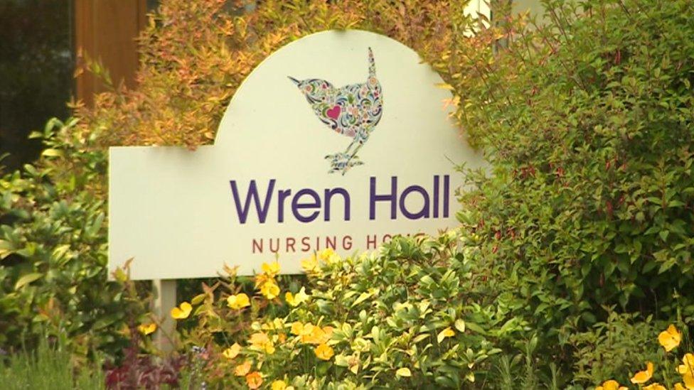 Wren Hall sign