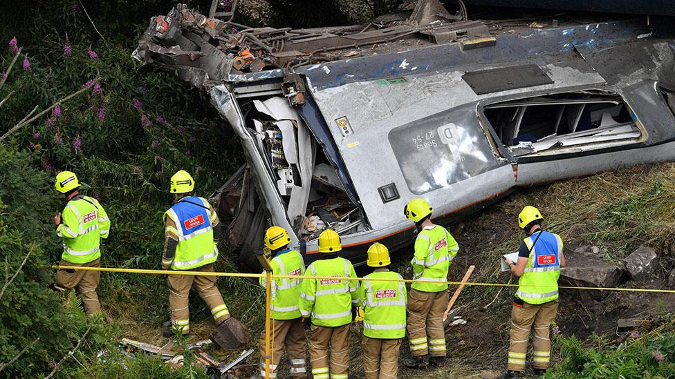 Stonehaven crash scene