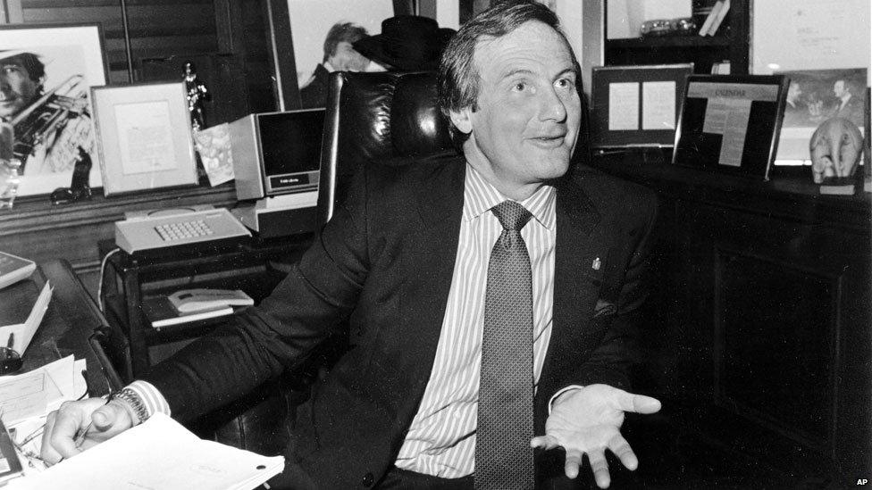 Jerry Weintraub, pictured in April 1983