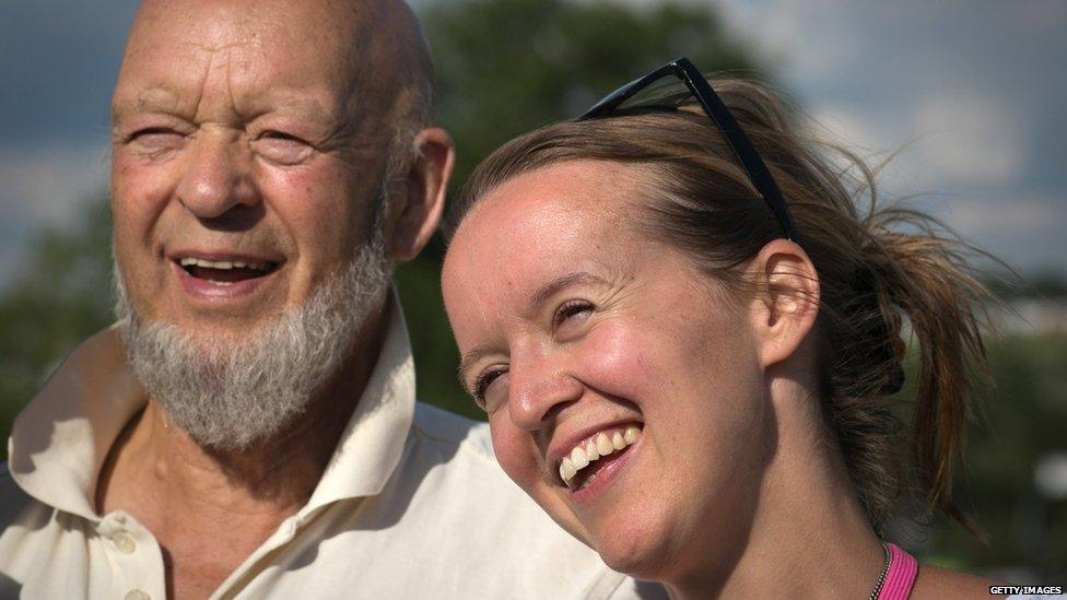 Michael and Emily Eavis