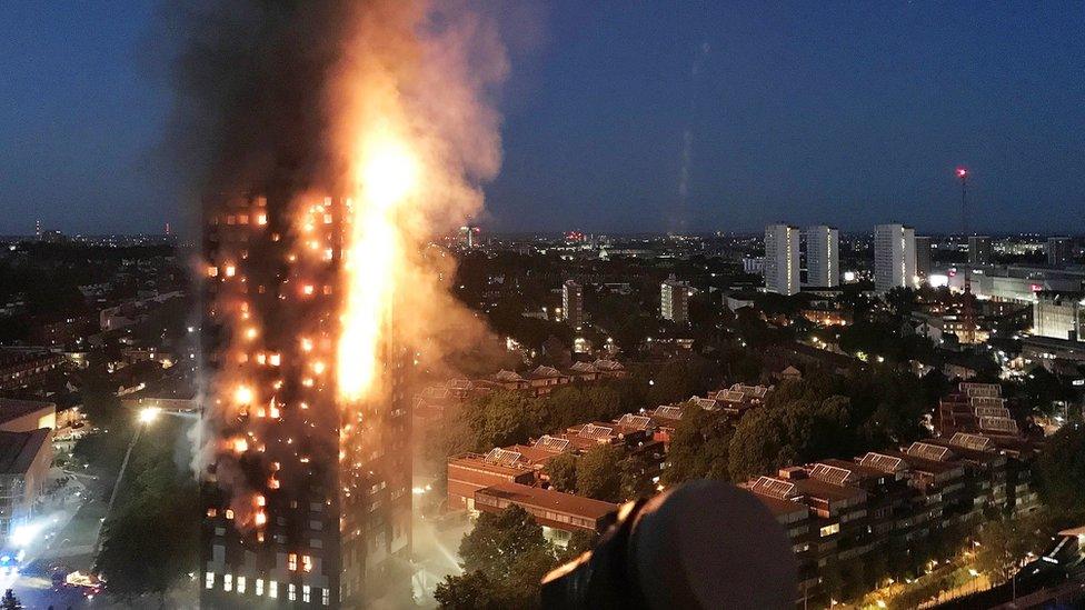 Grenfell block fire