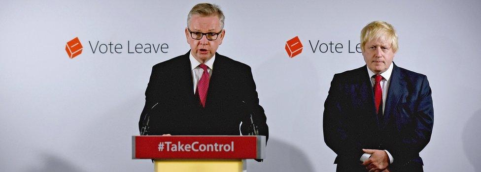 Michael Gove, Boris Johnson