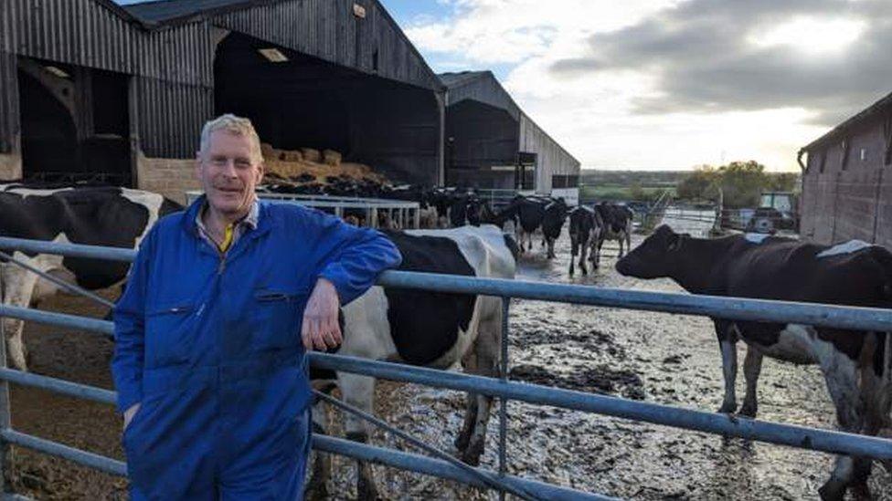 Richard Cornock, dairy farmer