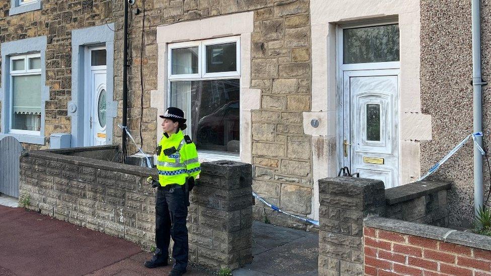 Gateshead murder- scene of the attack