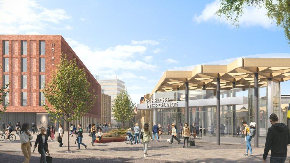 St Helens town centre regeneration plan