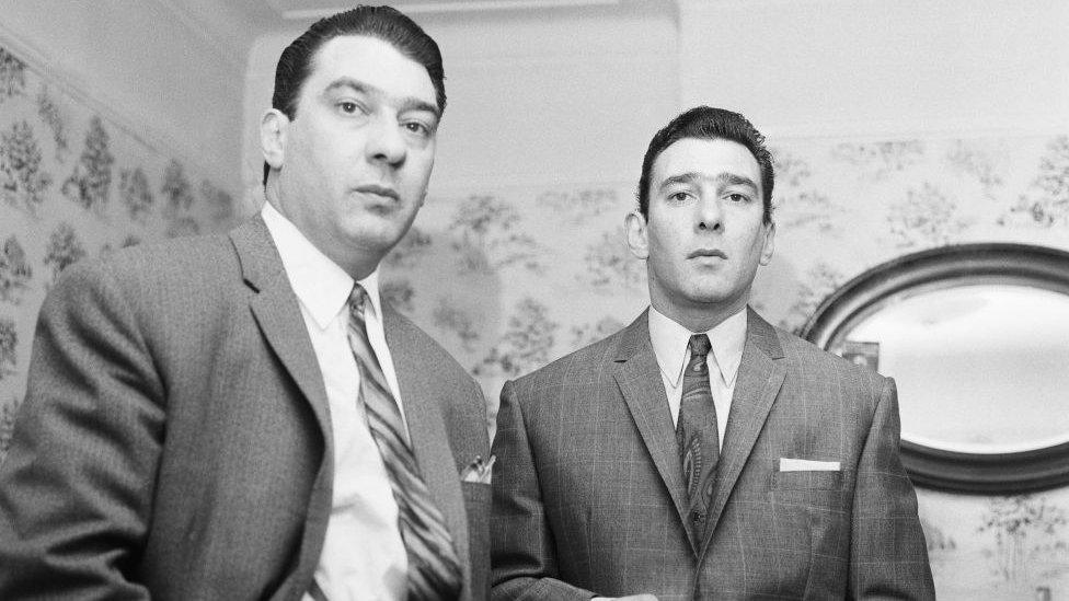 Reggie and Ronnie Kray