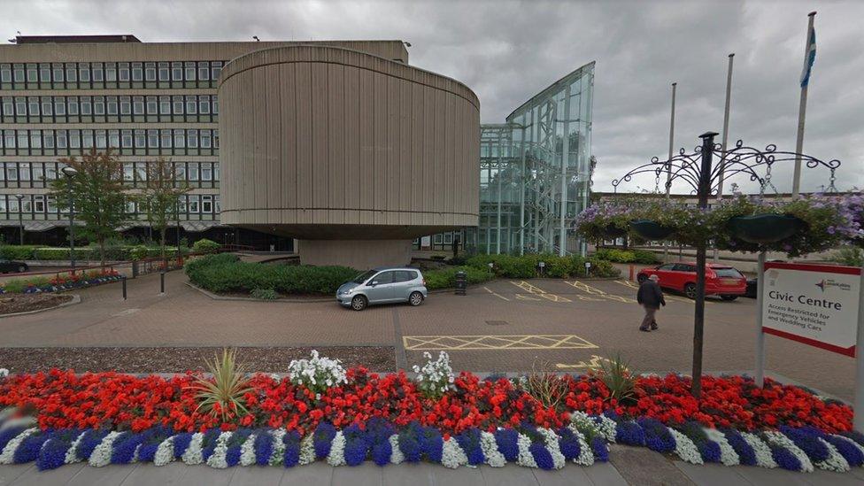 North Lanarkshire Council headquarters