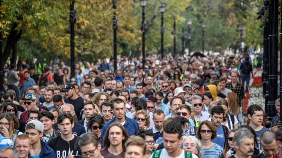 Russian protest