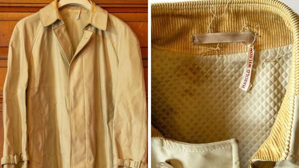 Harold Wilson's raincoat