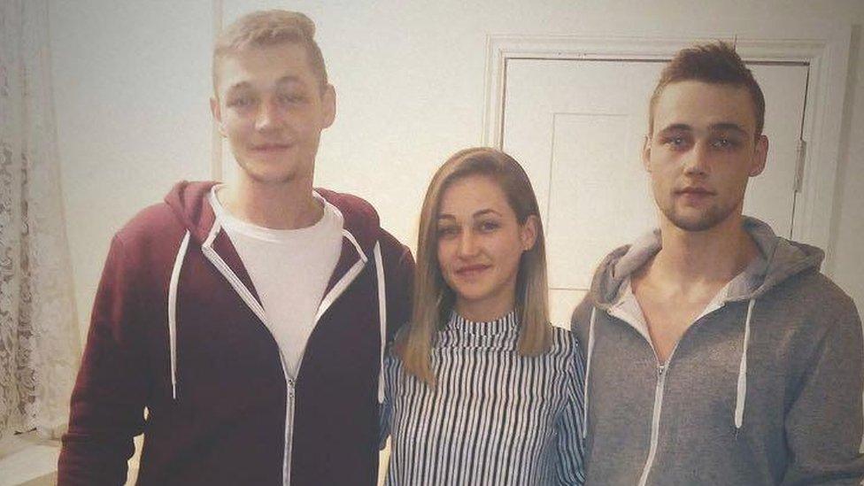 Beniamin Pieknyi, Mihael Pieknyi and Iulia Pieknyi