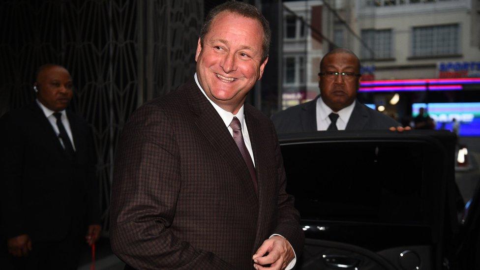 Mike Ashley, founder, majority owner and chief executive of Sports Direct